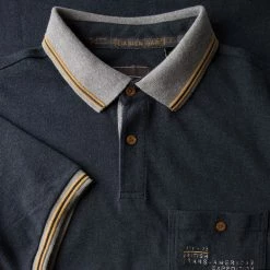 Land Rover Heritage Polo-Shirt - Herren -Autoteile Verkäufe 51LDPM593NV 3