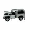 1:24 Modell Land Rover Defender 90 - Welly -Autoteile Verkäufe 80199.22498SILVER 1