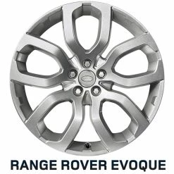 20" Leichtmetallfelge - 5 Speichen, "Sparkle Silver" - Evoque