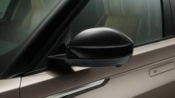 Spiegelkappen, Schwarz Glänzend - Velar